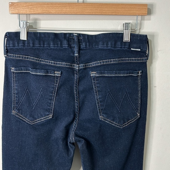 MOTHER The Looker Too Good To Be True Jean Dark Wash Designer Sz 30 - Picture 6 of 15